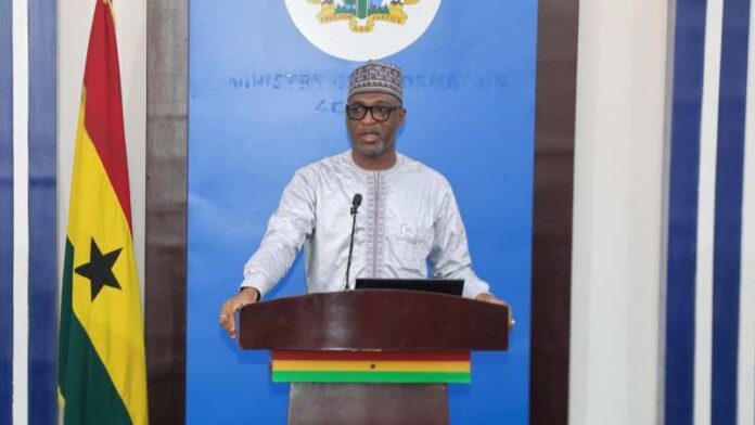 Muntaka Mohammed-Mubarak interior minister digital services launch